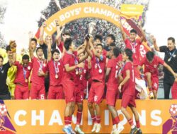 Trofi Trophy AFF U-19 Semangat Timnasional Indonesia U-19 Lolos Seleksi Trophy Asia U-20