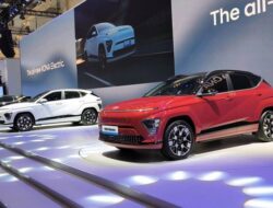 Tampang Kendaraan Hyundai Kona Electric Karena Itu Taksi Listrik Ke IKN