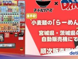 Di Jepang Kini Bisa Makan Ramen Hangat Didalam Vending Machine