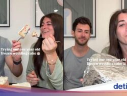 Pasangan Ini Makan Lagi Kue Pengantin yang Dibekukan 1 Tahun