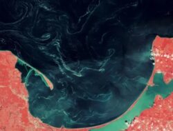 Satelit Antariksa Menyita Lumpur Aneh Mengambang Ke Laut Baltik
